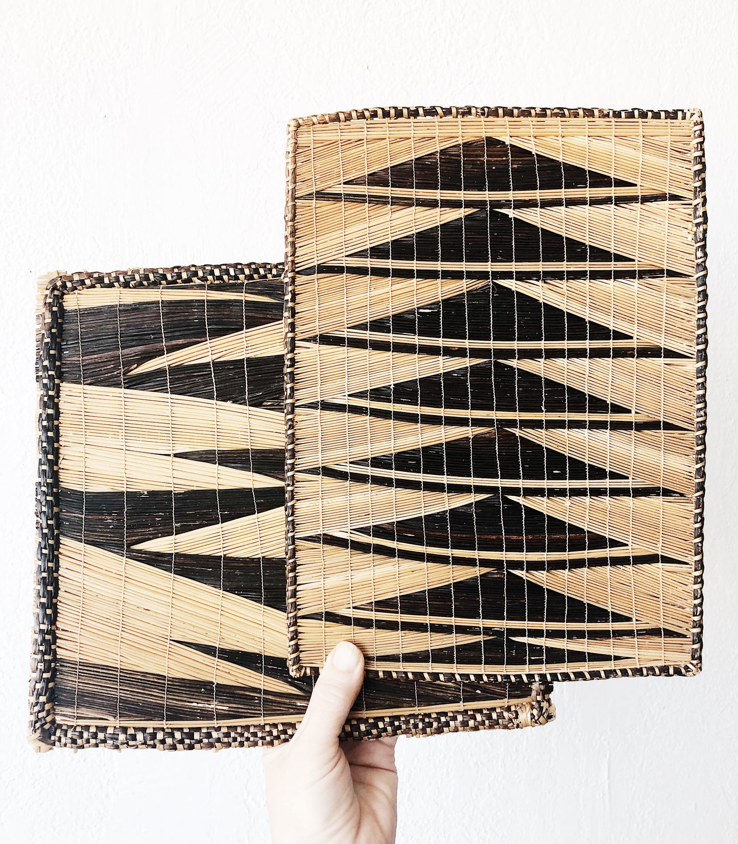 Pair of Bamboo Mats