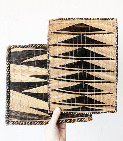 Pair of Bamboo Mats