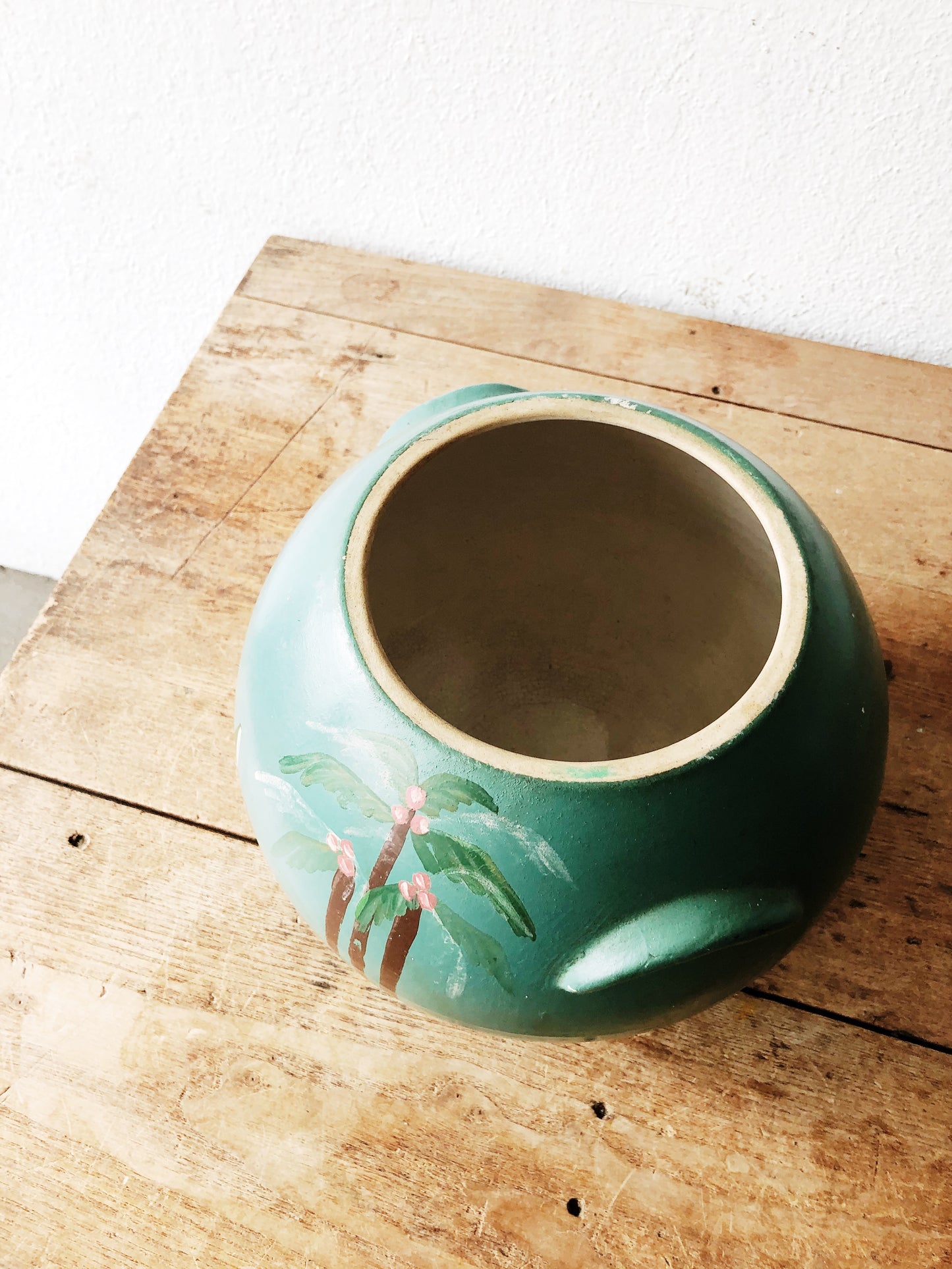Vintage Mexican Pottery Planter