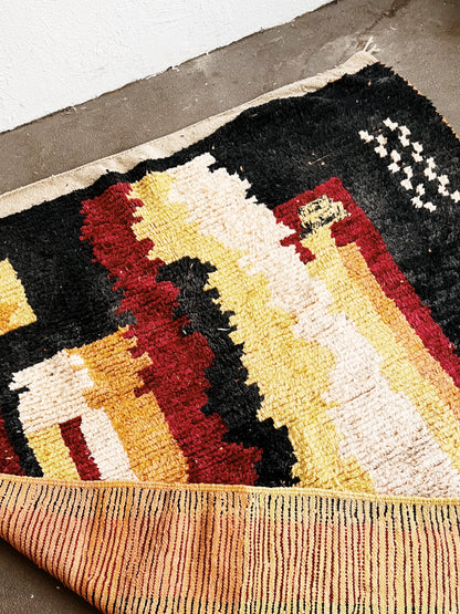 Vintage Moroccan Berber Rug
