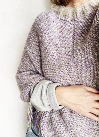 Super Soft Hand Knit Poncho