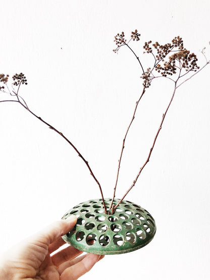 Large Vintage Flower Frog