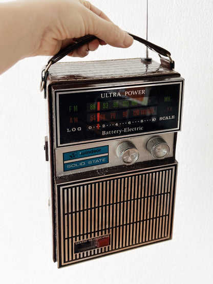 Vintage Portable Radio