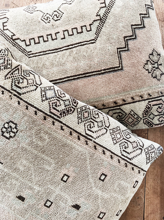 Vintage Large Turkish Kilim Cushion