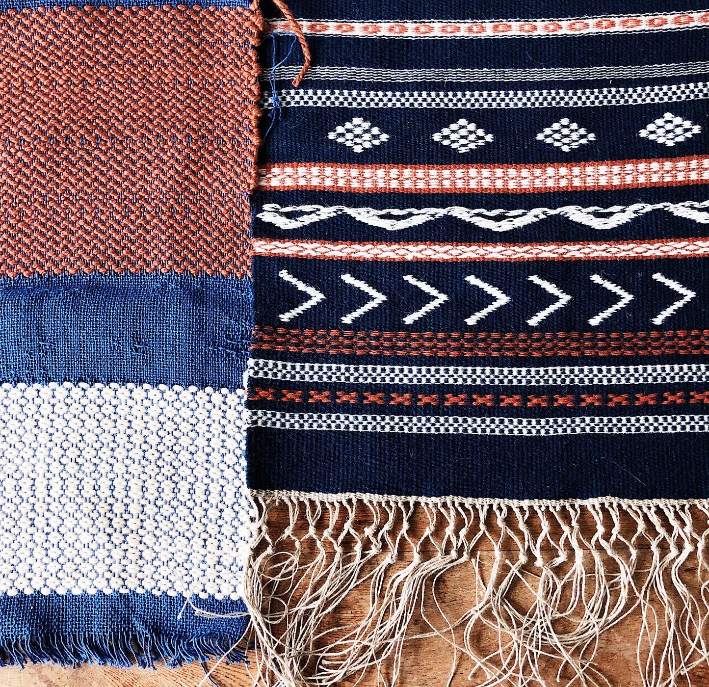 Handmade Patchwork Weaving