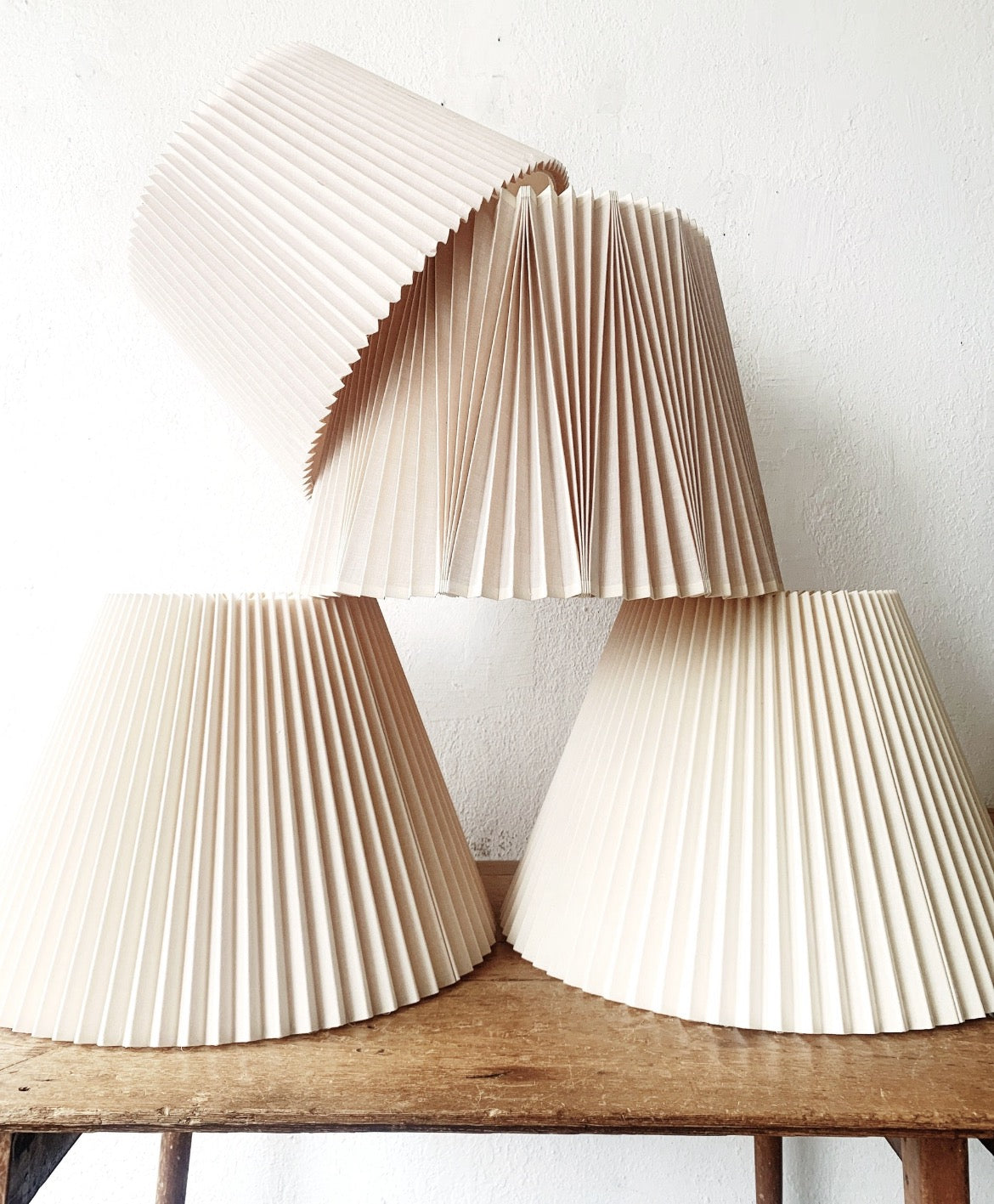 Vintage Pleated Shade