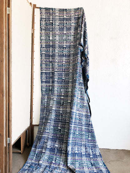 Vintage Cotton Ikat Yardage