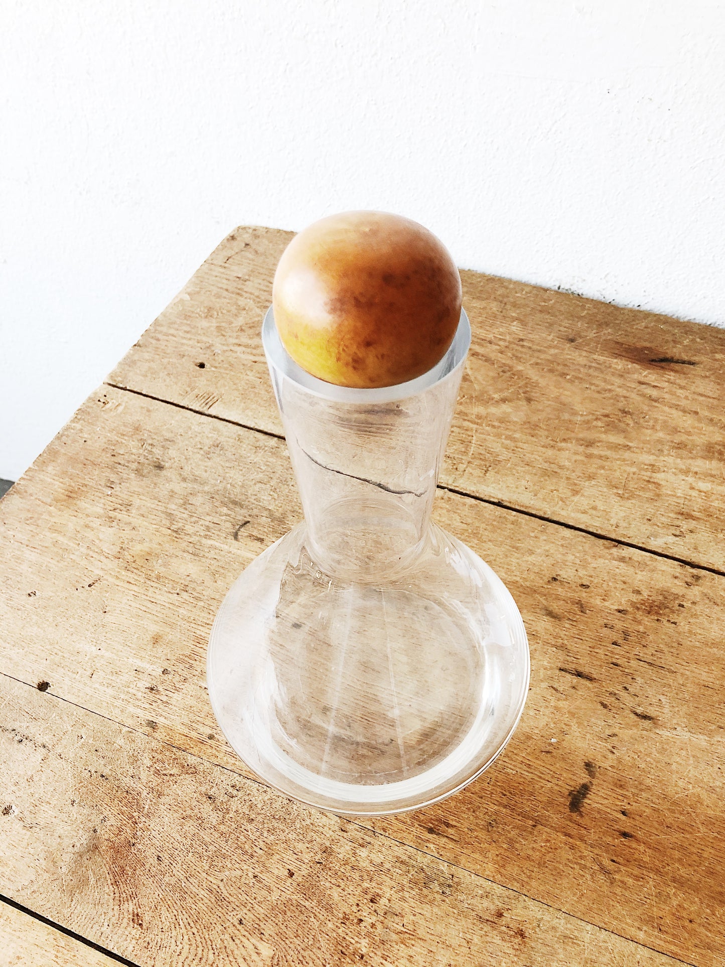 Vintage MCM Glass Decanter