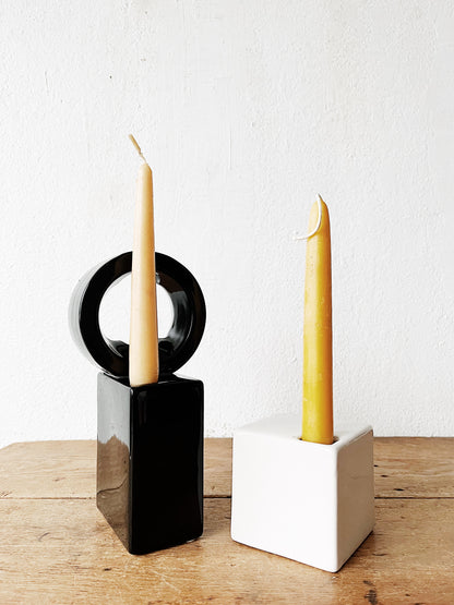Vintage Post Modern Ceramic Candle Holder