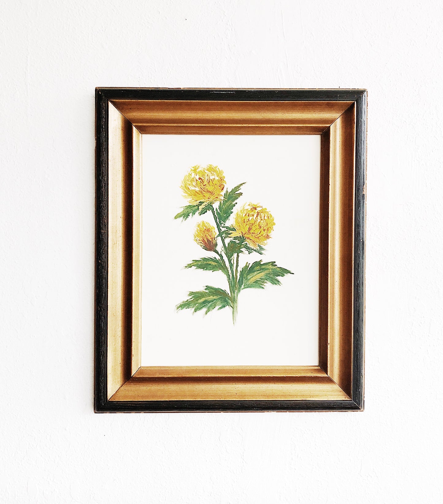 Vintage Floral Still Life Painting