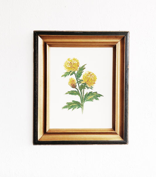Vintage Floral Still Life Painting