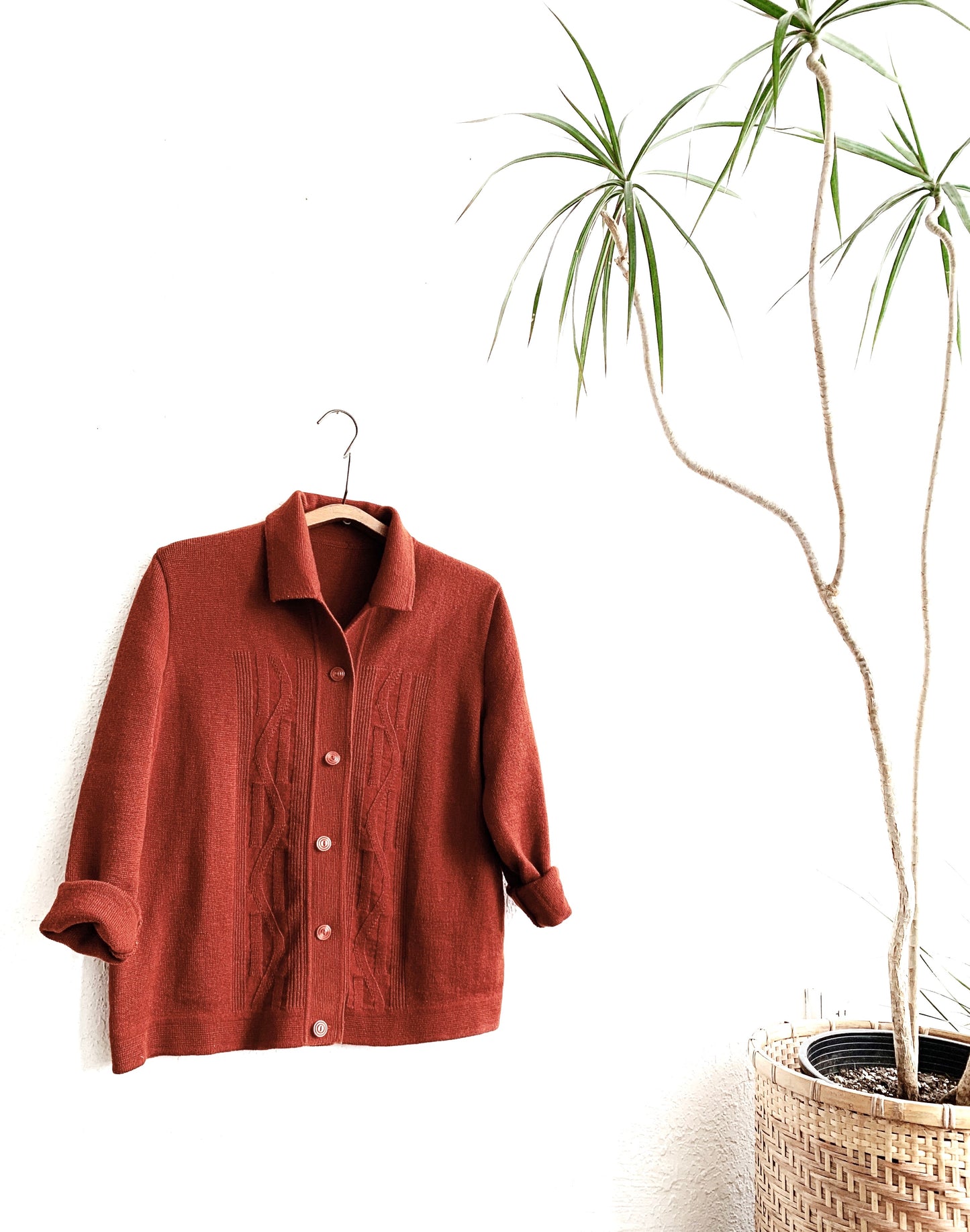 Vintage Wool Cardigan Jacket
