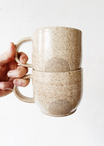 Large Hand Built Latte Mug