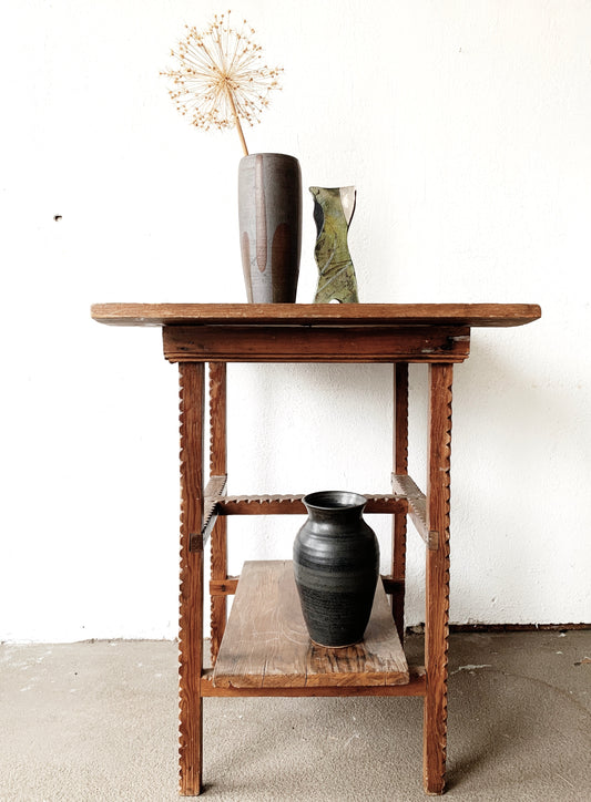 Antique Primitive Wood Table