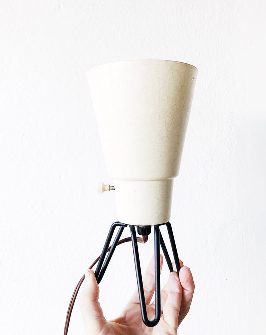 Vintage Mid Century Tripod Lamp