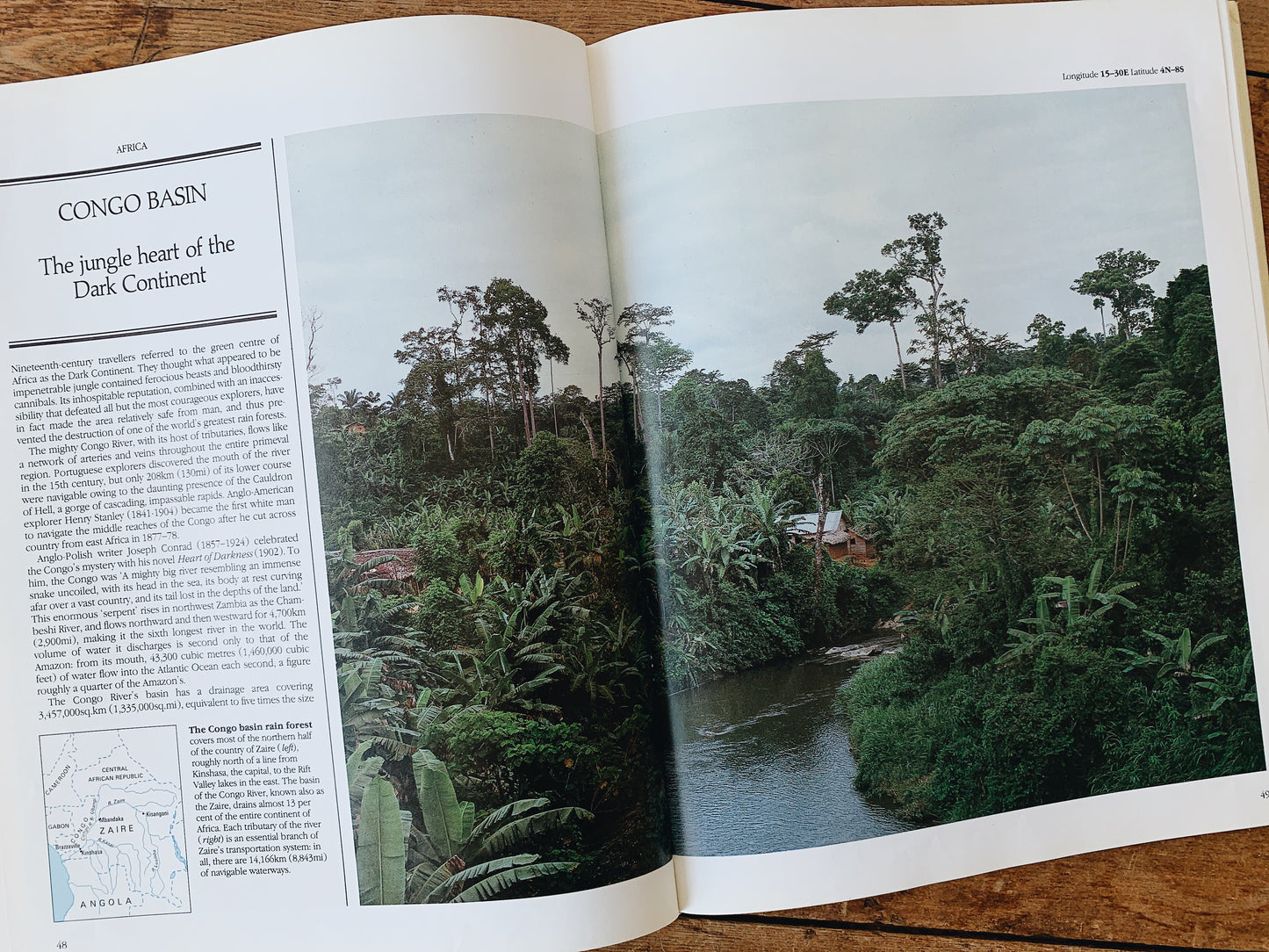 The Atlas of Natural Wonders Vintage Book