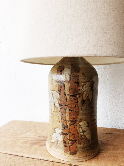 Vintage Pottery Lamp