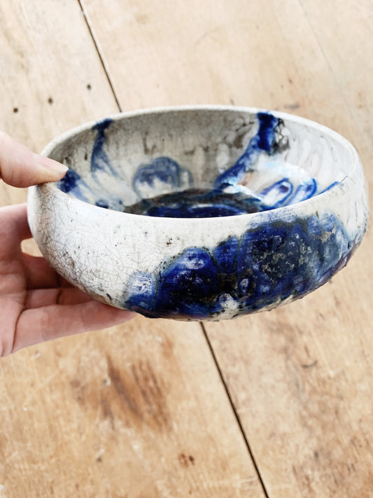 Shallow Vintage Planter for Bulbs or Succulents