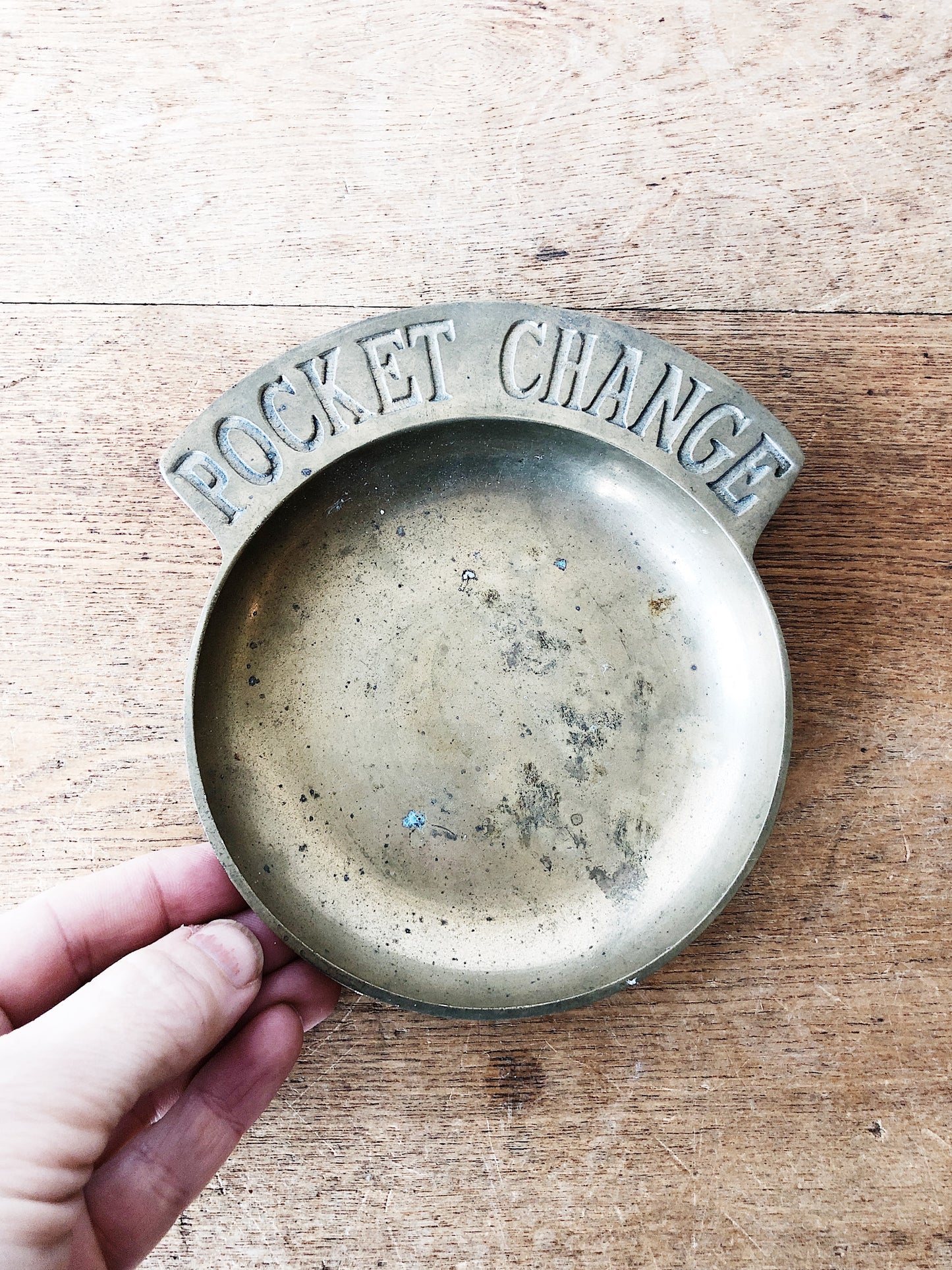 Vintage Brass Catch All Dish