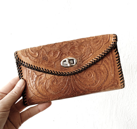 1970’s Tooled Leather Wallet