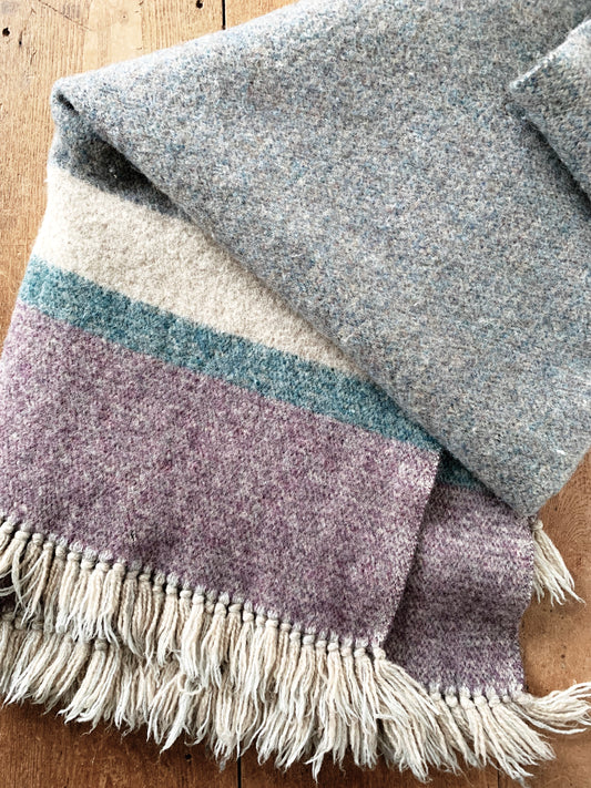 Vintage Wool Lap Blanket