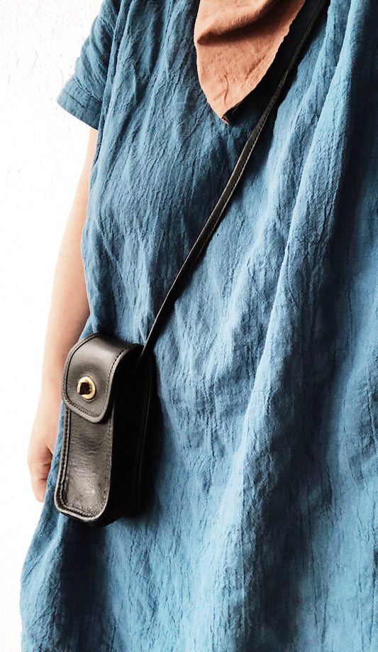 Vintage Mini Crossbody Leather Pouch