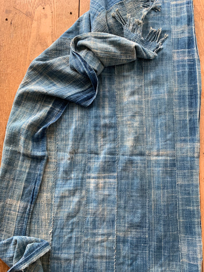 Vintage Indigo Mud Cloth