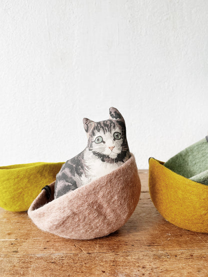 Vintage Kitty Pincushion