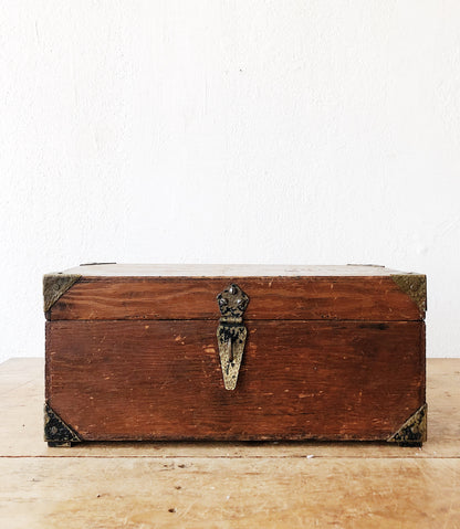 Vintage Wooden Chest