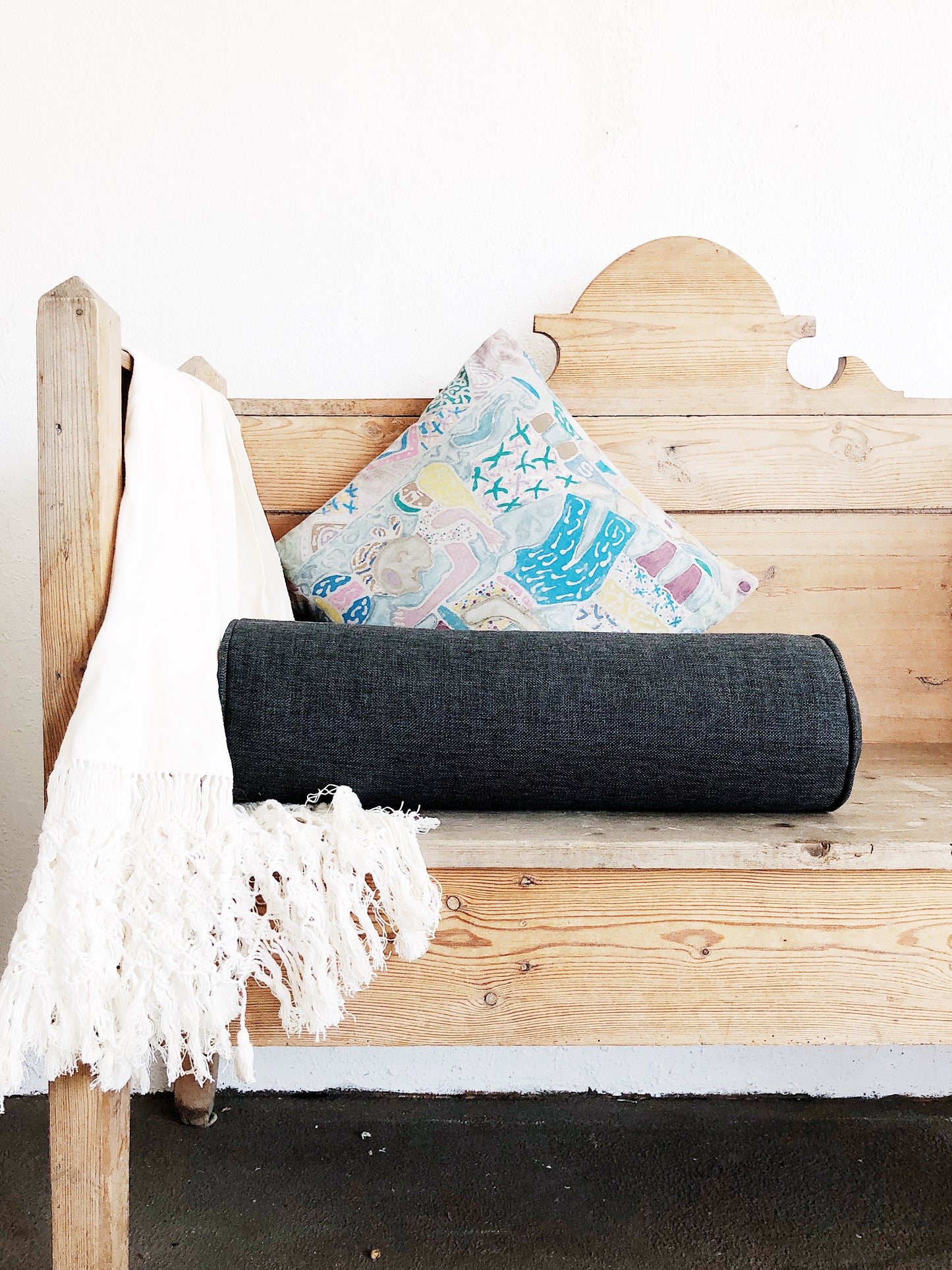 Vintage Batik Pillow