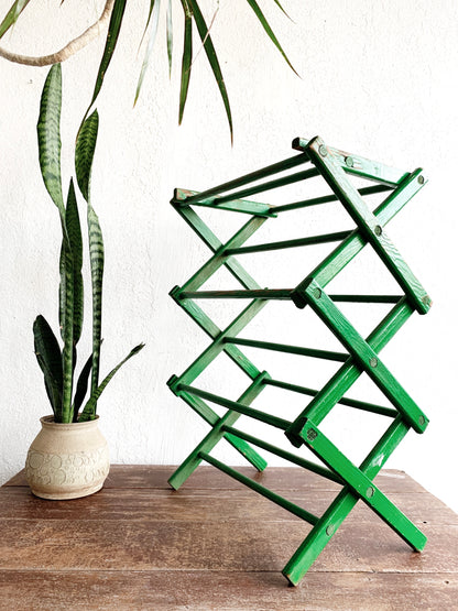 Vintage Petite Wood Drying Rack