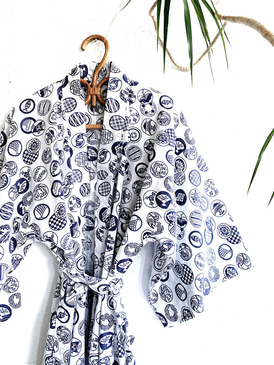 Vintage Cotton Kimono