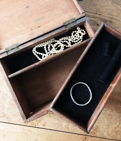 Antique Primitive Wood Box