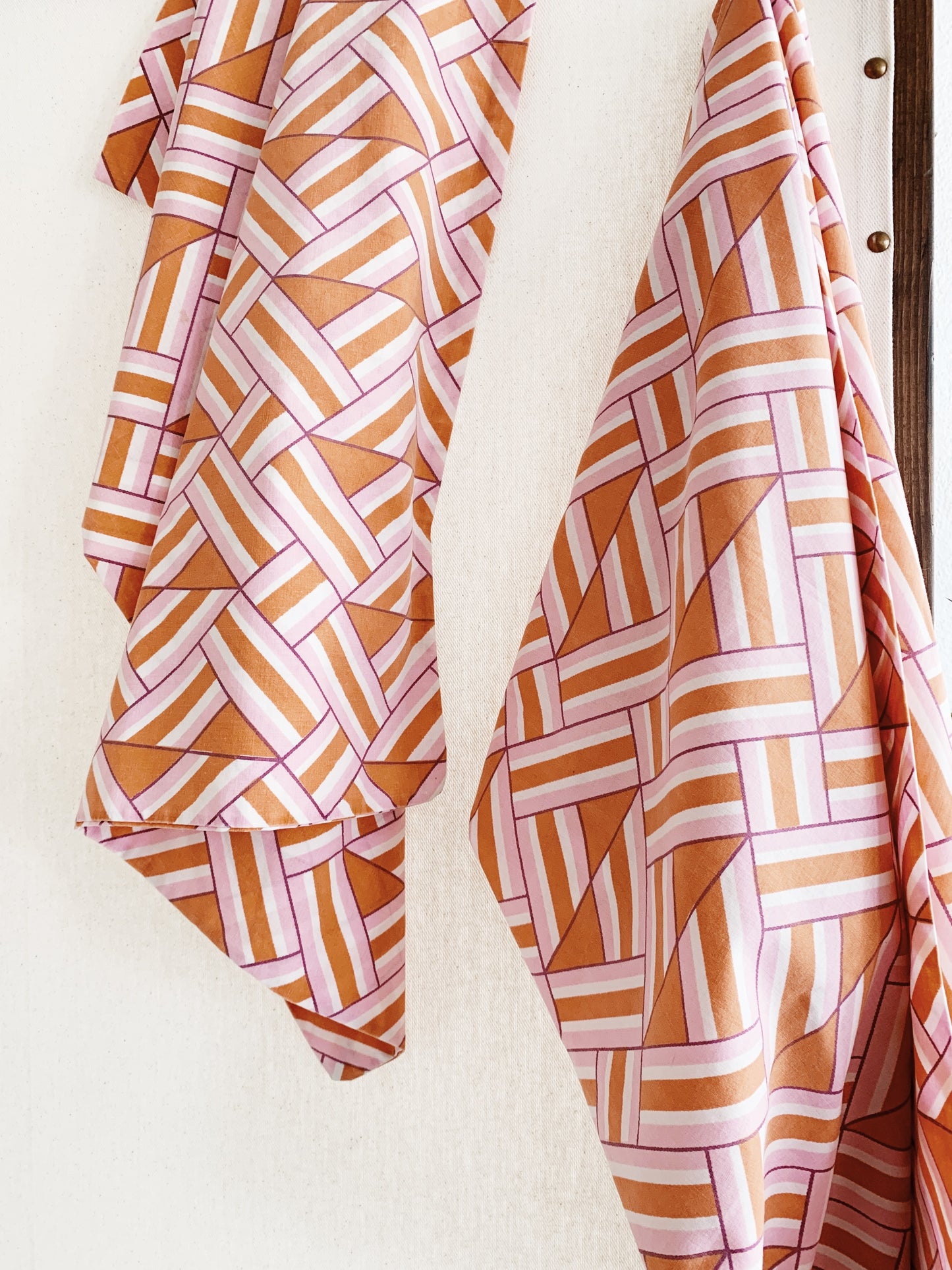 Vintage Cotton Pillow Case Set