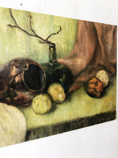 Original Vintage Still Life Painting