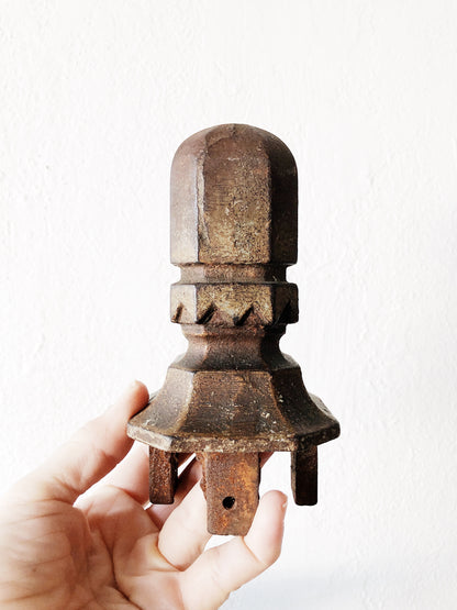 Antique Iron Finial