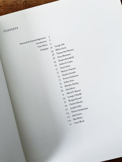 American Modernist Art Book