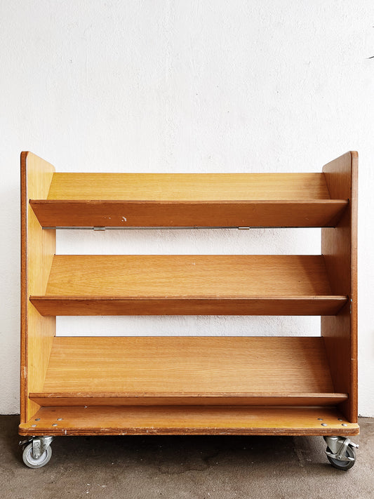 Vintage Library Shelf