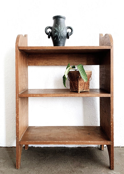 Primitive Open back Wood Shelf