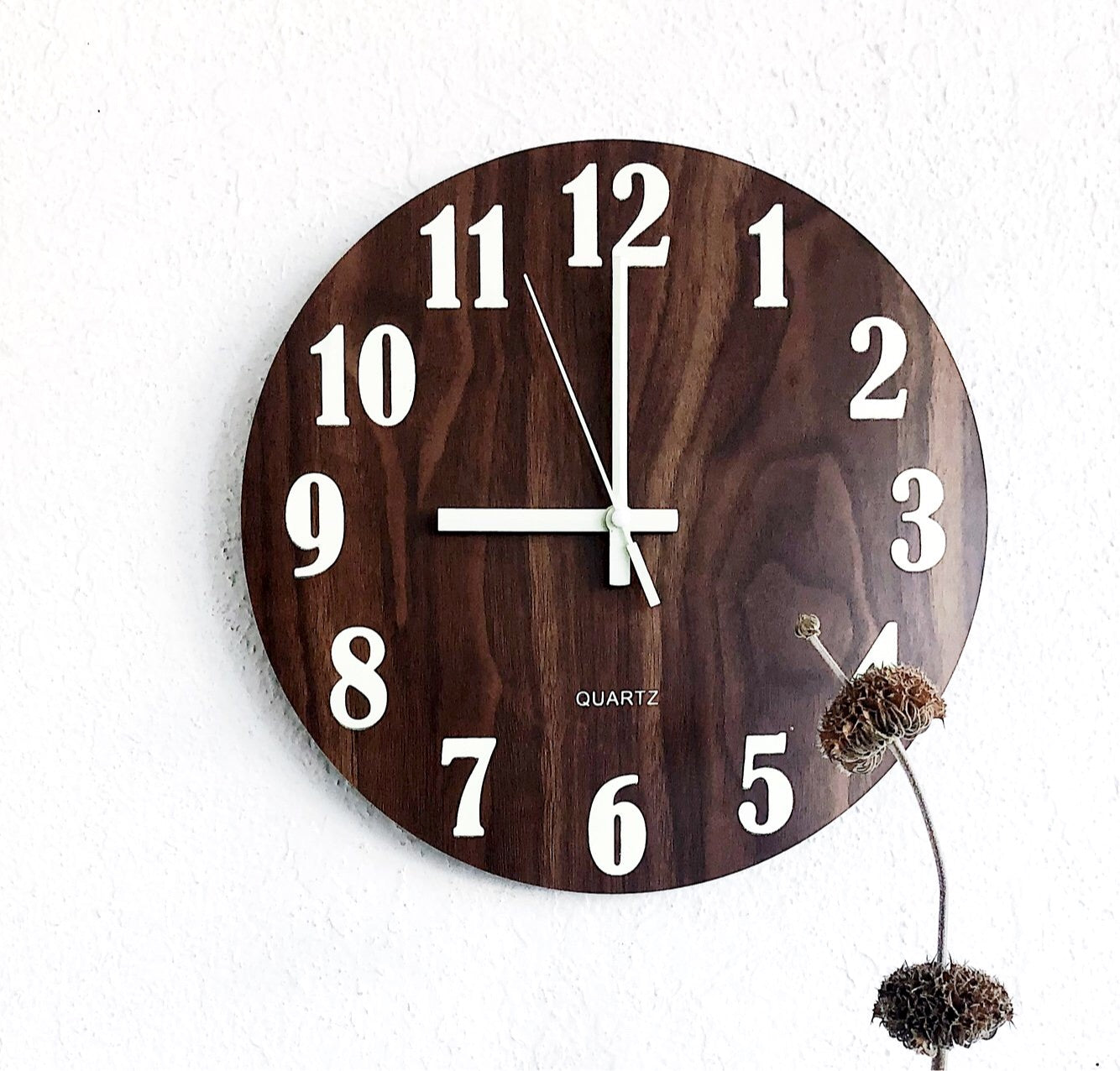 Vintage Wall Clock - Glow in Dark