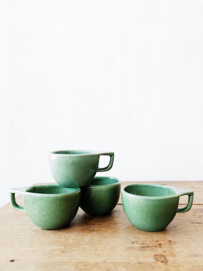 Vintage Mid Century Ceramic Mug Set