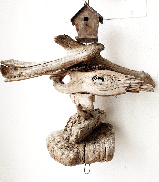 Vintage Driftwood Mobile