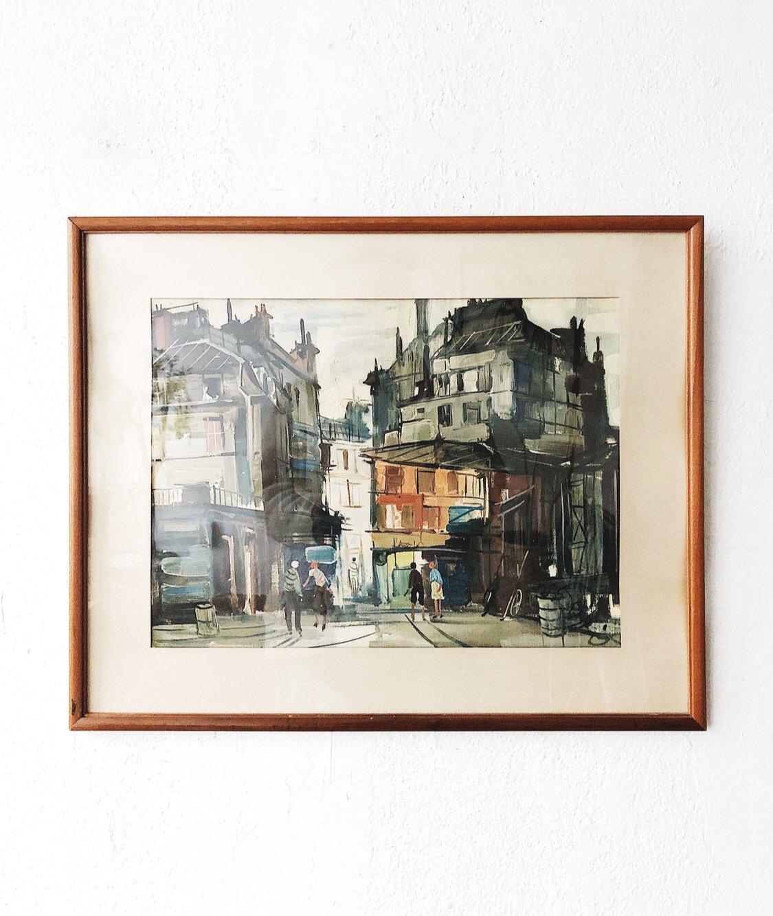 Mid Century Street Painting
