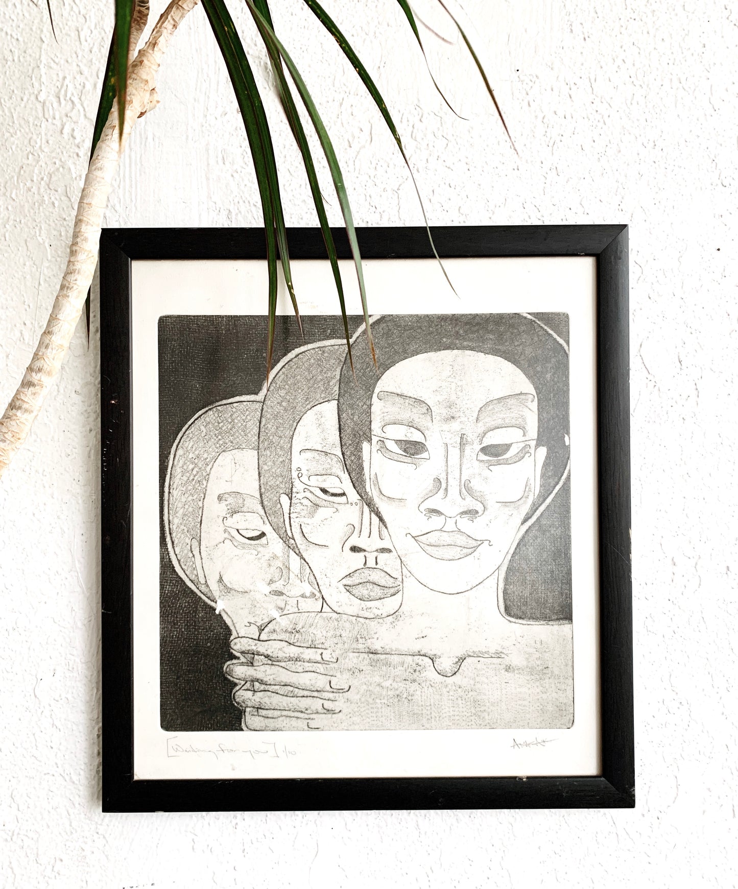 Vintage Original Etching