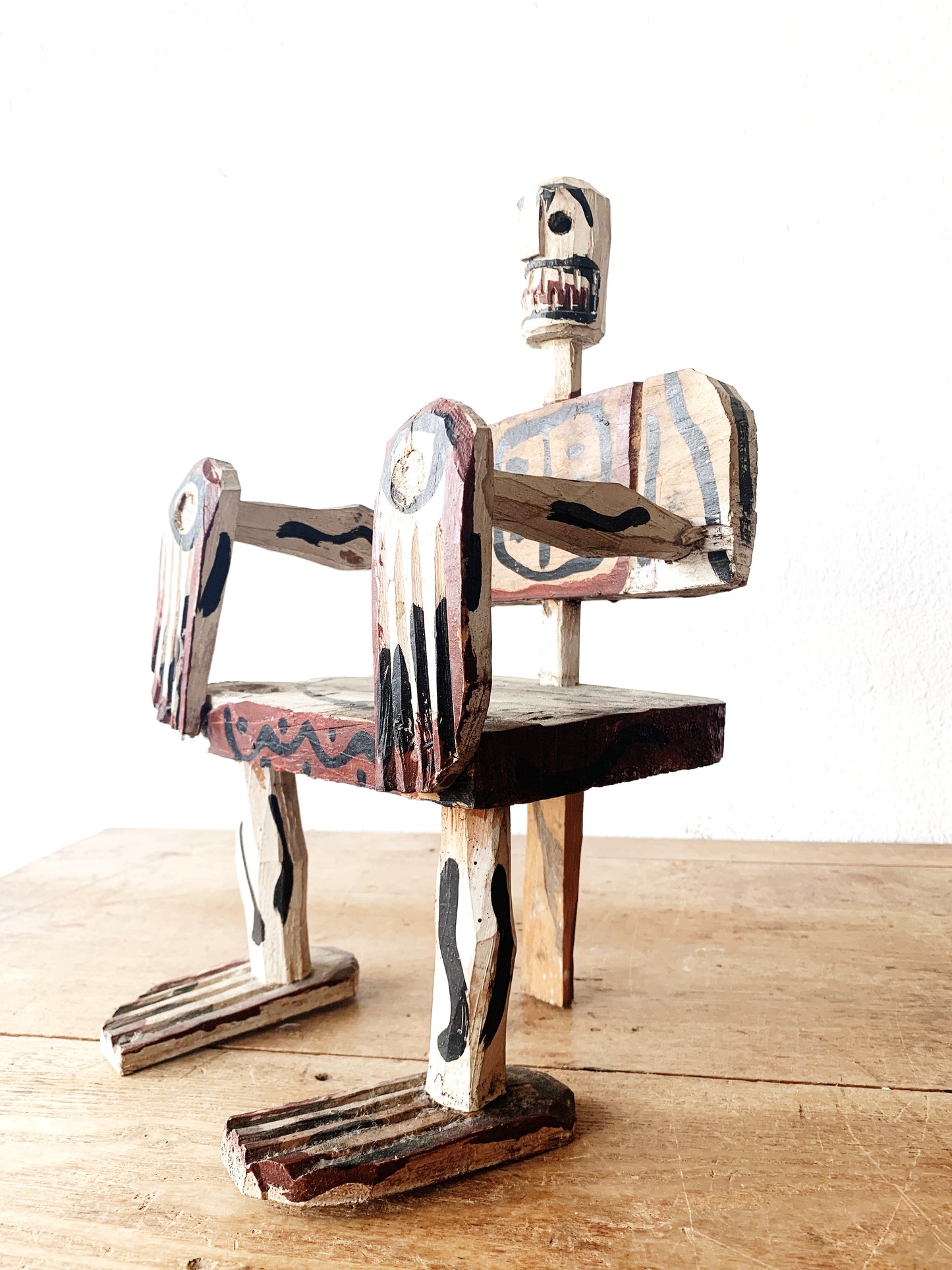 Vintage Day of The Day Folk Art