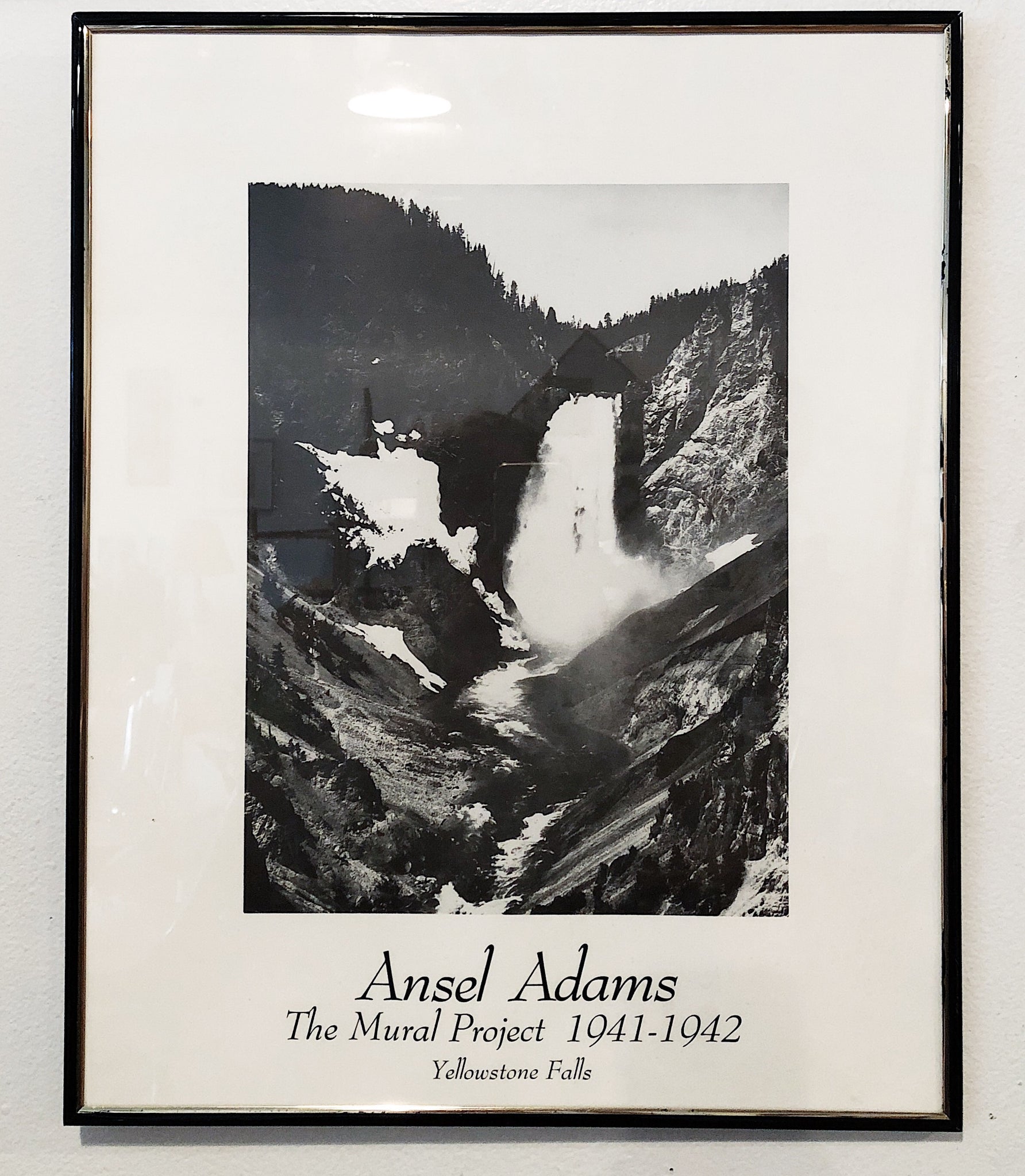 Vintage Ansel Adams Framed Print