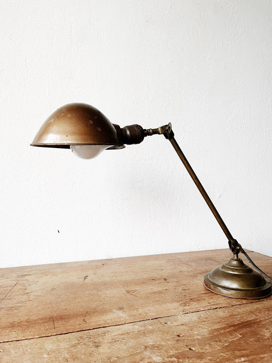 Antique Machine Age Lamp
