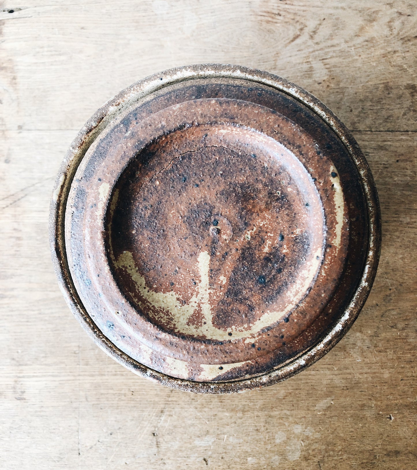 Lidded Vintage Ceramic Canister