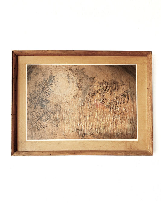 Original Ink + Acrylic by Robert Long c1964