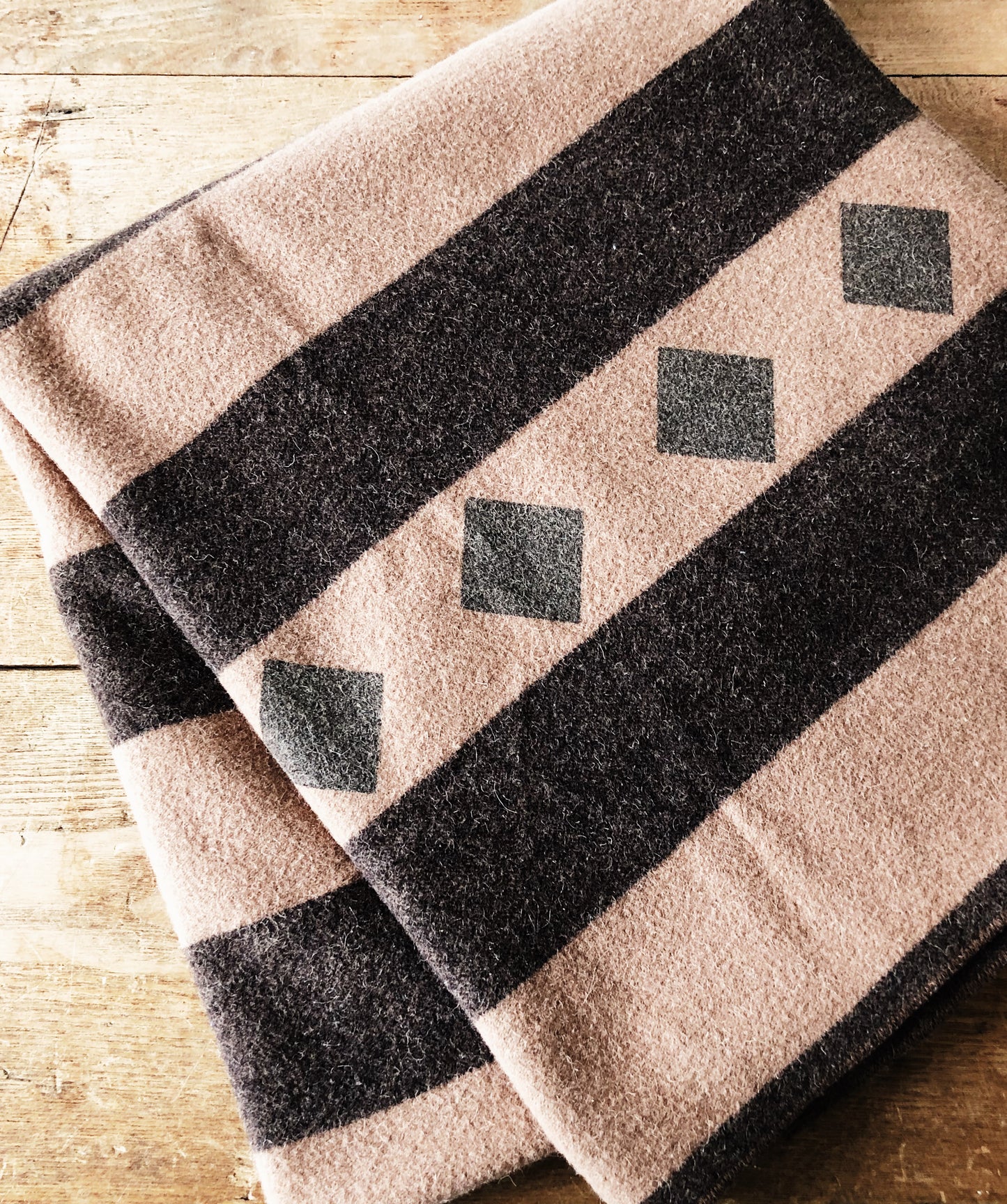Vintage Wool Camp Blanket